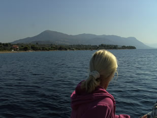 Looking to EVVIA, just after the paasage of the Likiada islands, heading for LIMNI